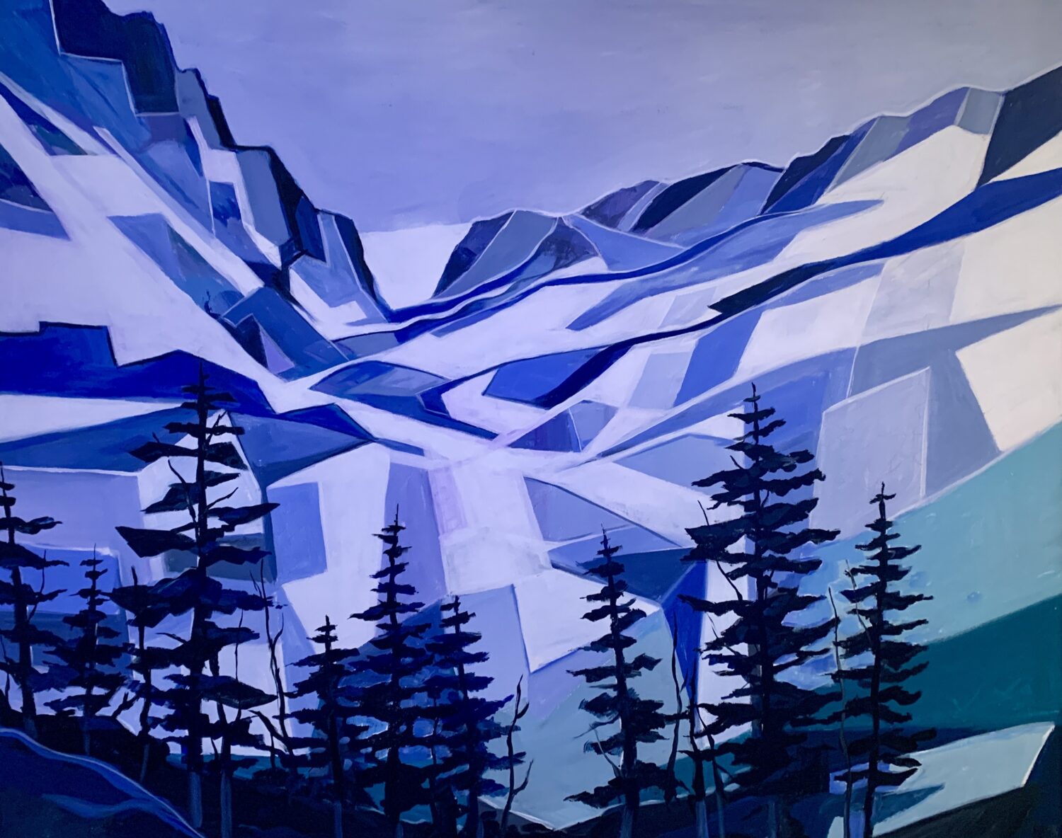 Image accompanying Canadiana Series - West Coast Mountains Art