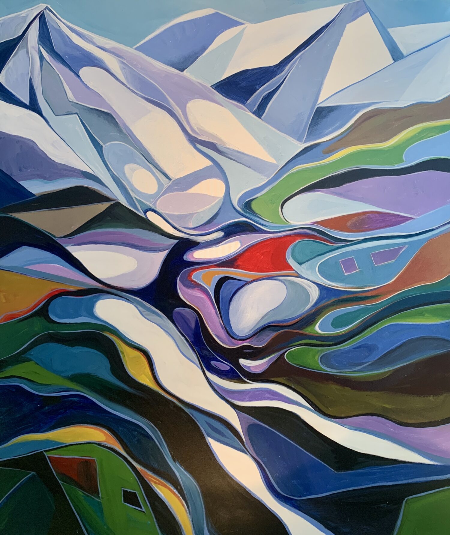Image accompanying Canadiana Series - West Coast Mountains Art